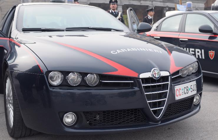 Auto dei carabinieri