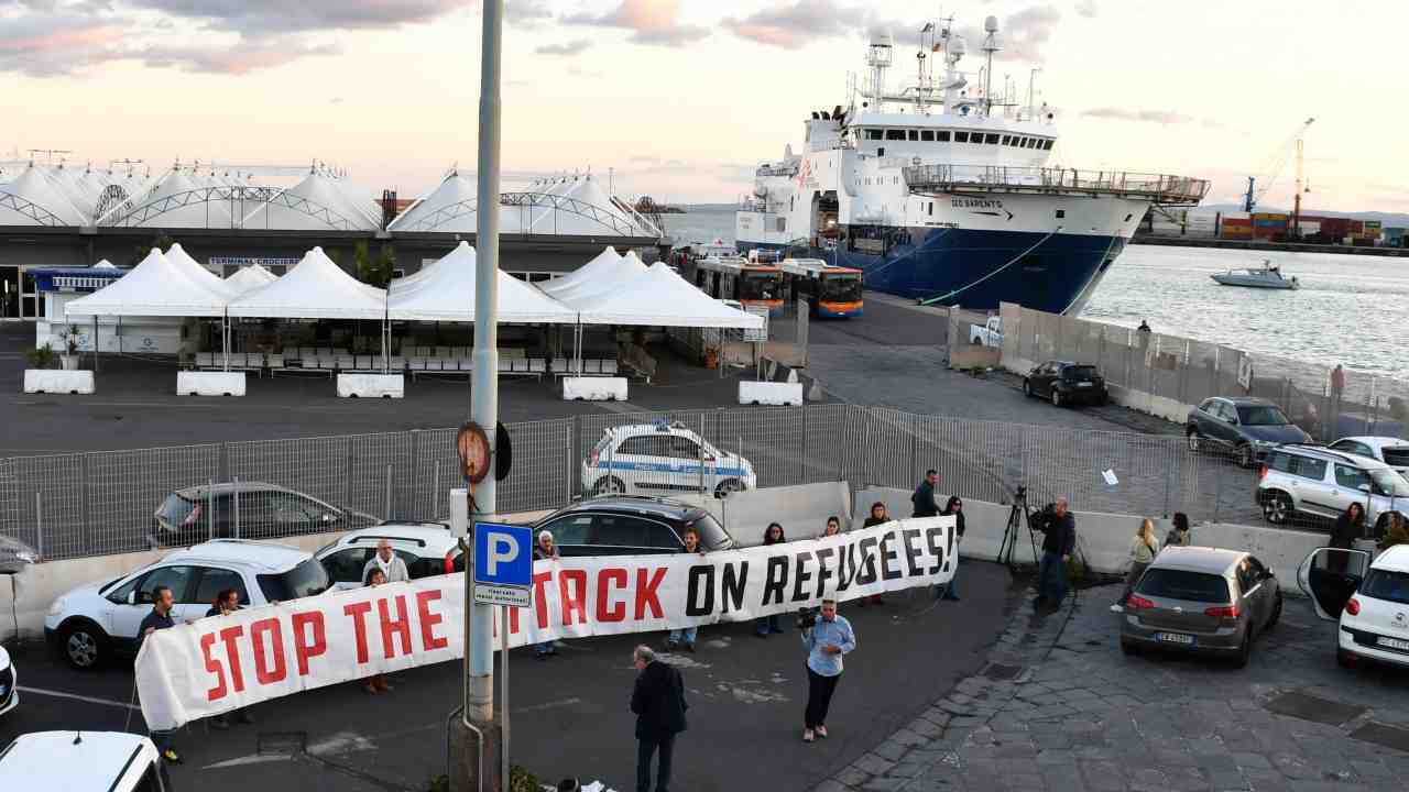 Geo Barents al porto di Catania
