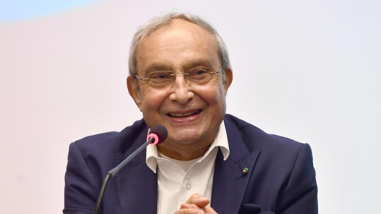 Giuseppe Bono ad un convegno