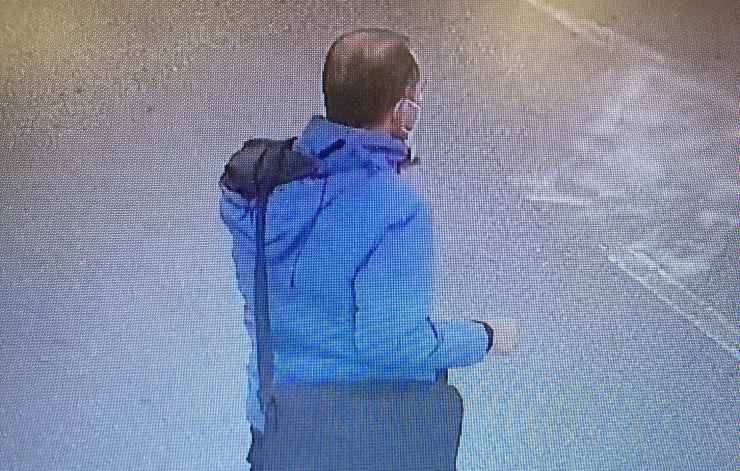 Il presunto omicida in un fermo immagine