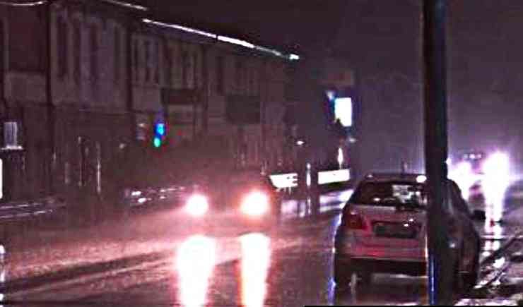 La strada del ritrovamento del cadavere