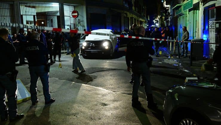 L'auto dove è stato ritrovato il cadavere