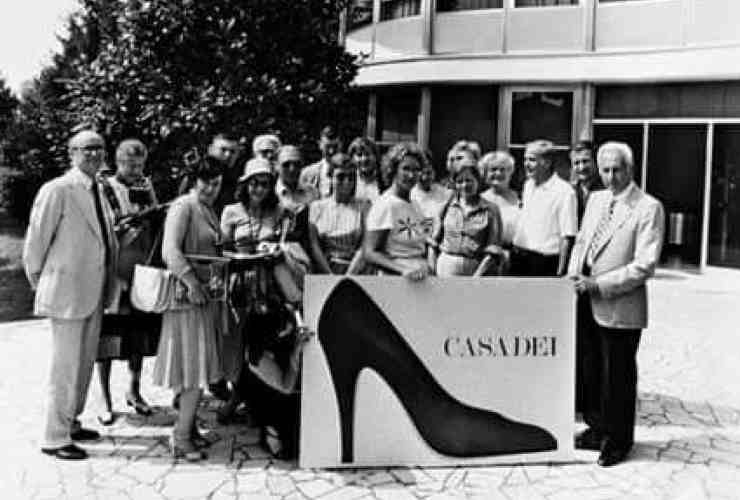 L'azienda Casadei nei primi anni