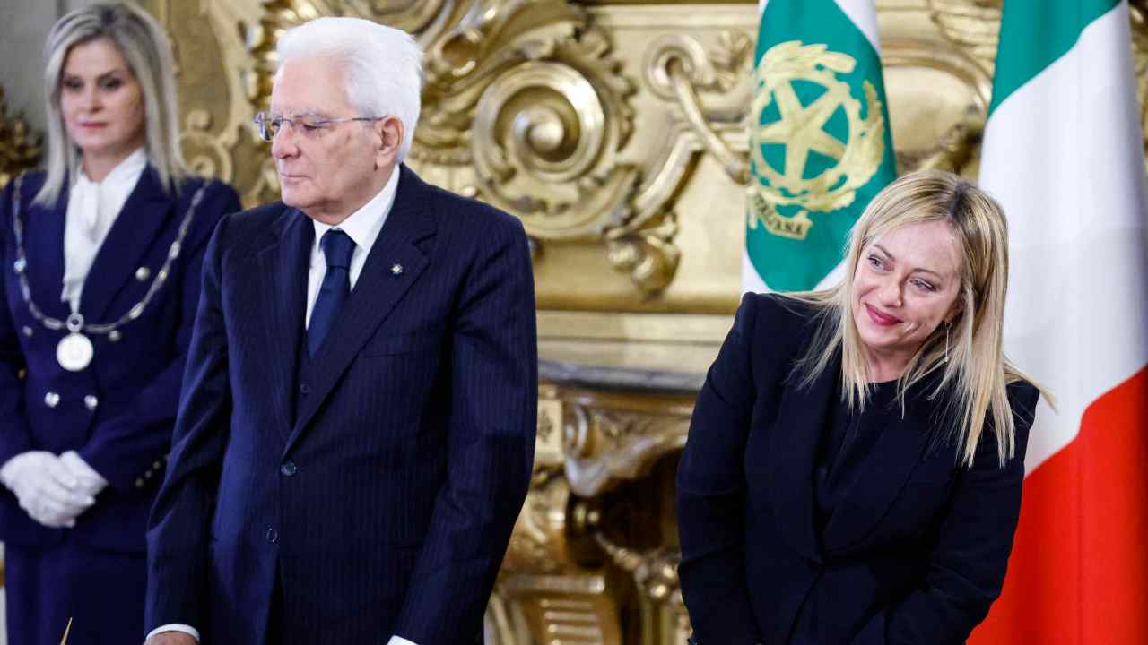 Mattarella Meloni