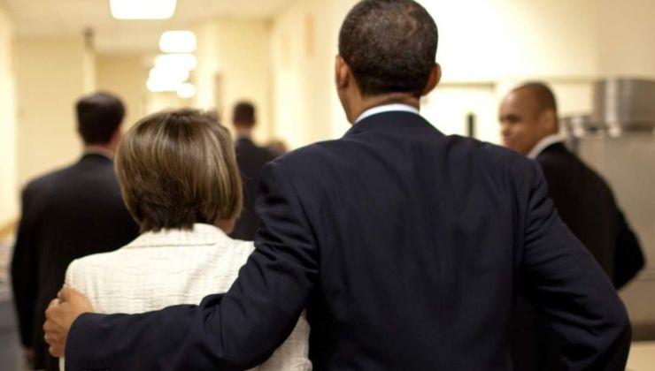 Obama e Nancy Pelosi 
