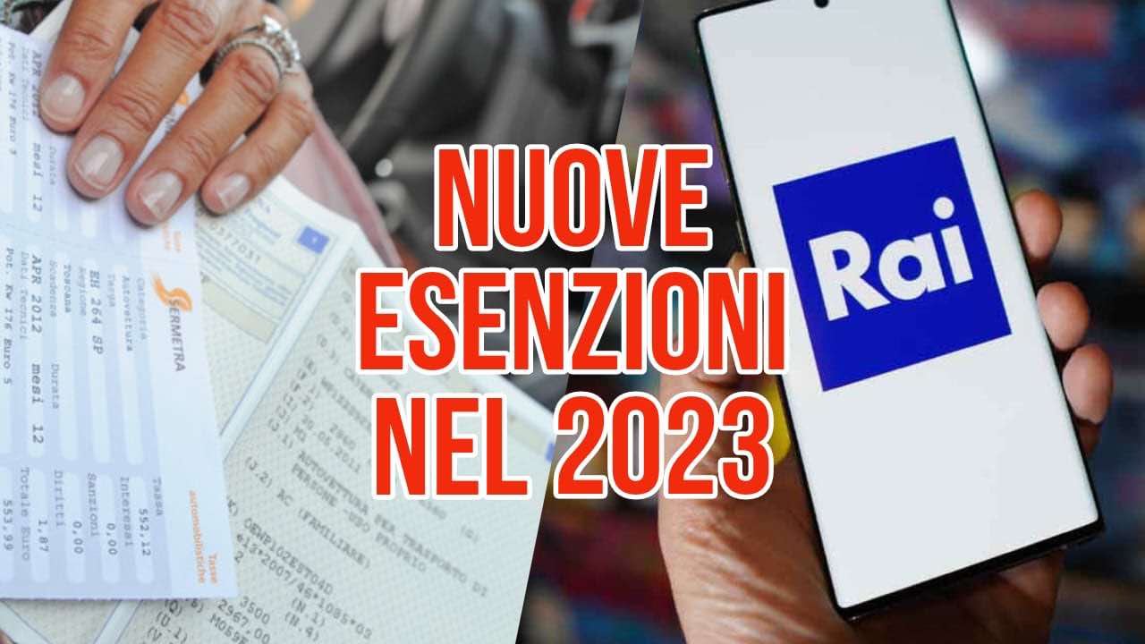 Nuove esenzioni