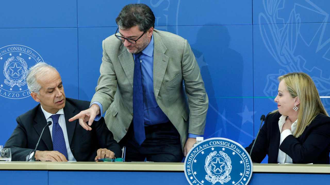 Piantedosi Giorgetti Meloni