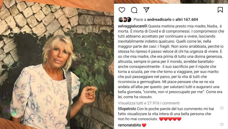 Post di Selvaggia Lucarelli