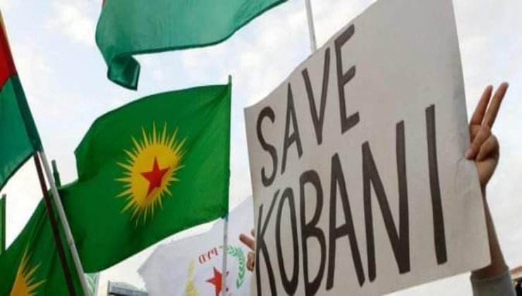 Kurdistan protesta per Kobane 