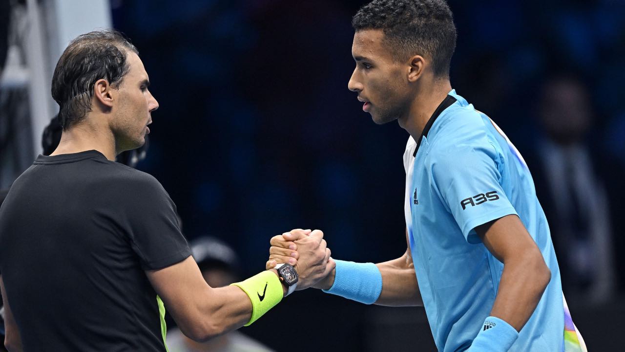 Rafa Nadal e Auger Aliassime