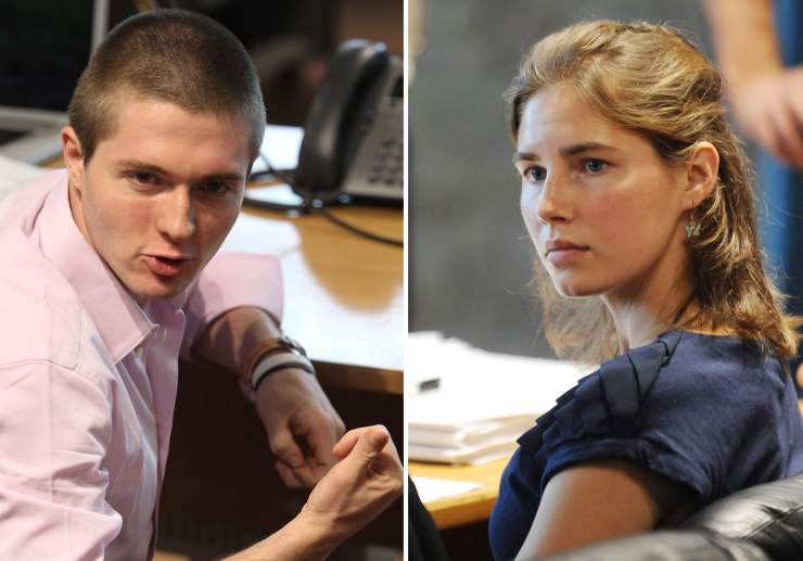 Raffaele Sollecito e Amanda Knox 