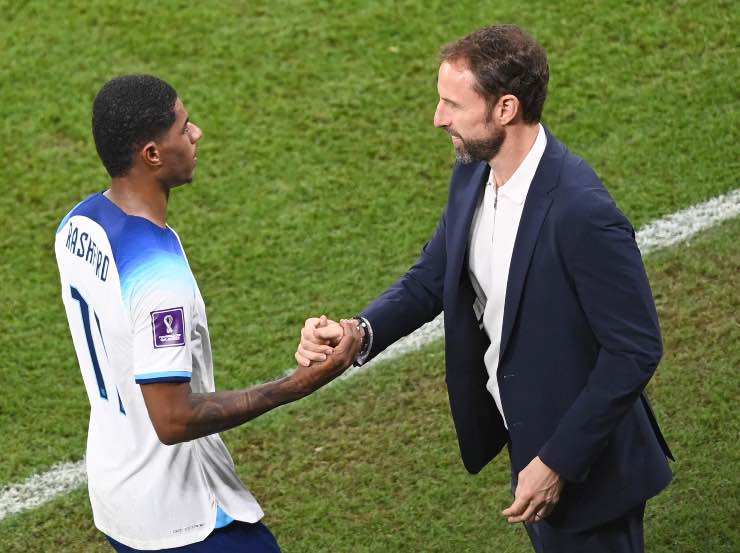 Rashford e Southgate