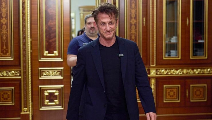 Sean Penn a Kyev
