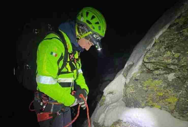 Soccorso Alpino all'opera
