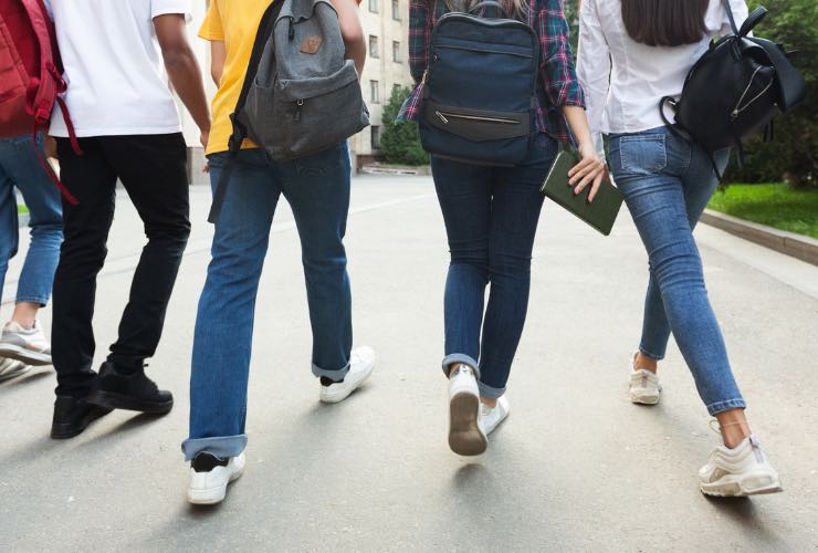 Studenti fuori scuola