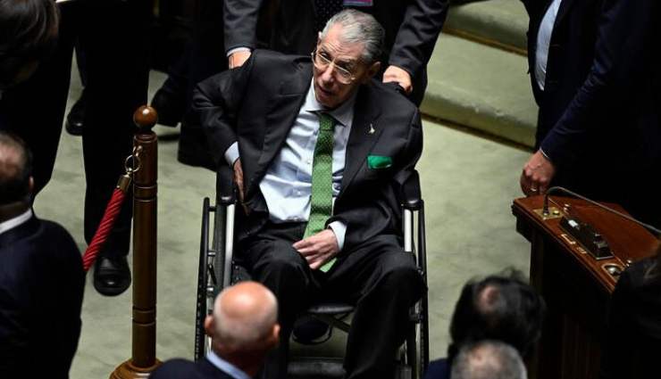 Umberto Bossi, fondatore della Lega Nord