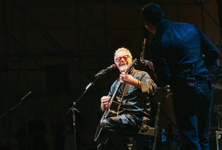 Umberto Tozzi sul palco