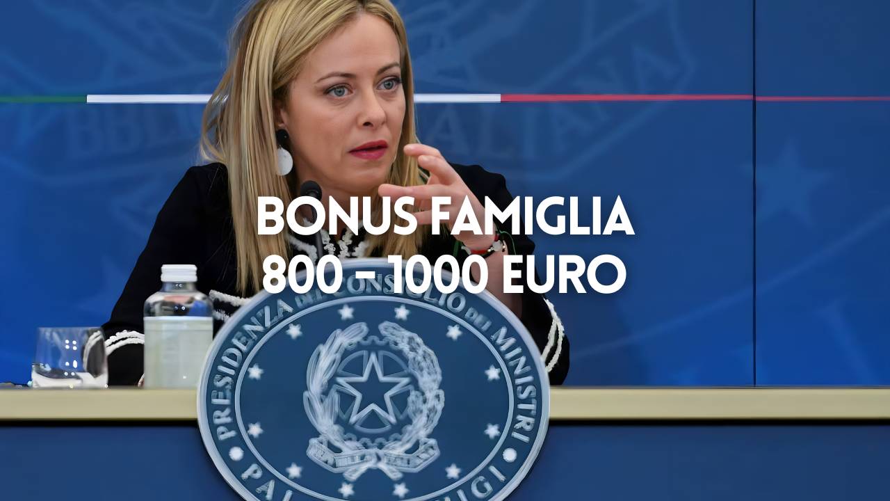 bonus famiglie mille euro