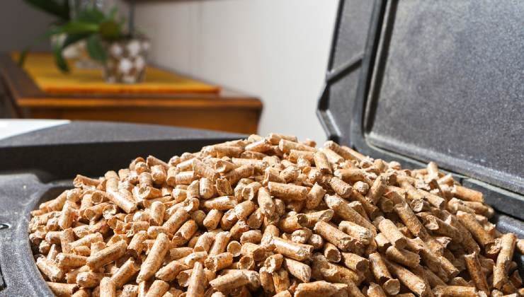 Combustibile per stufa a pellet