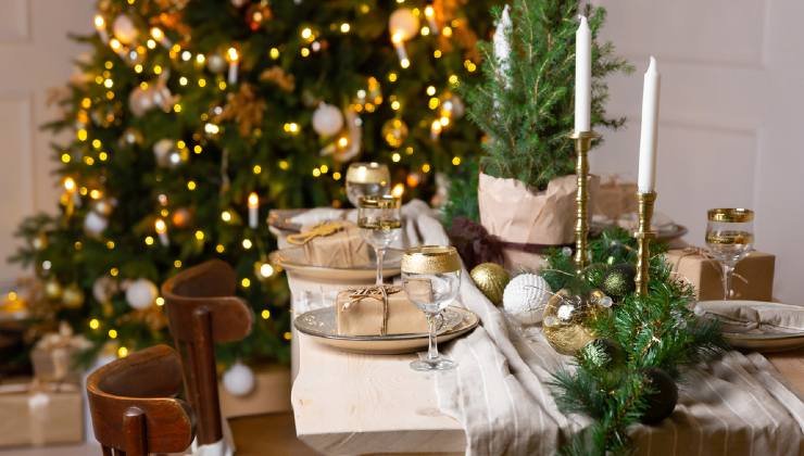 Decorazioni glamour Natale 2022