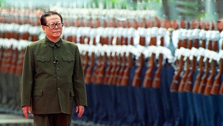 Zemin ex presidente della Cina 