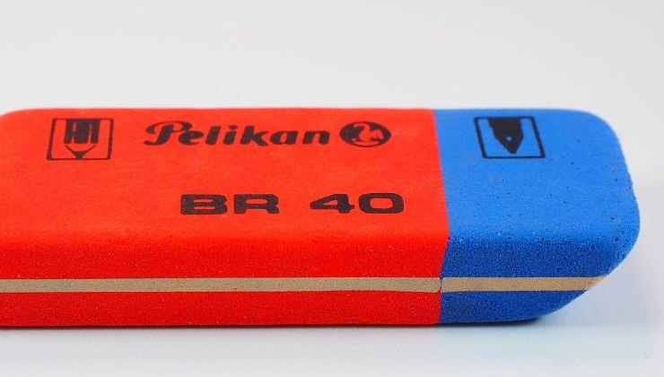 gomma per cancellare