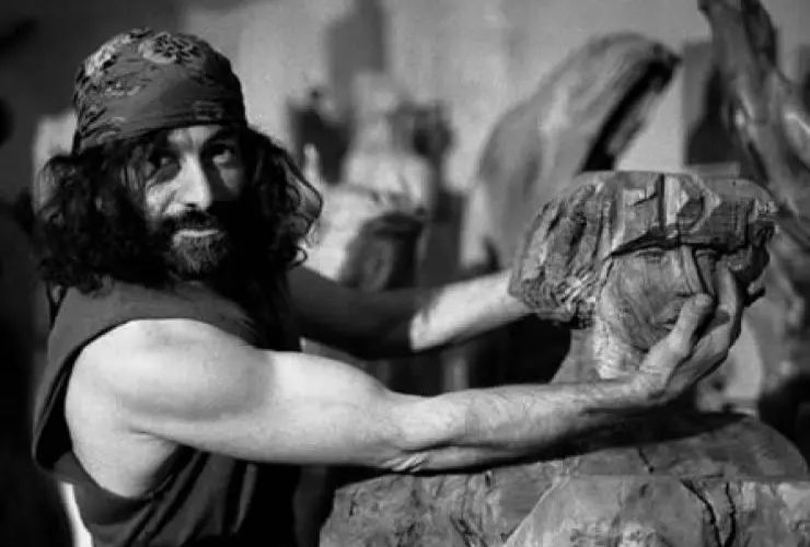 Volto di Cartabianca da giovane