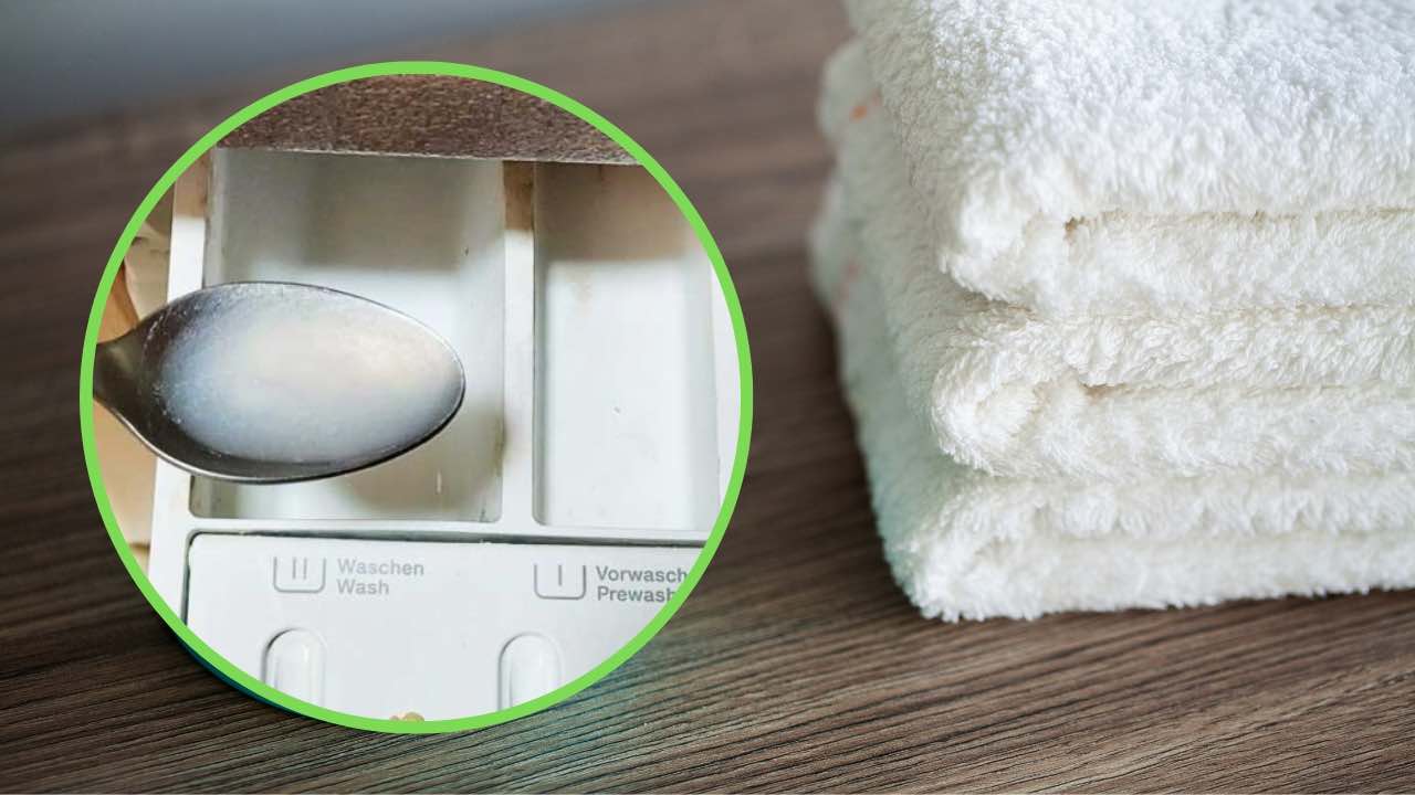 metodo per il bucato bianco