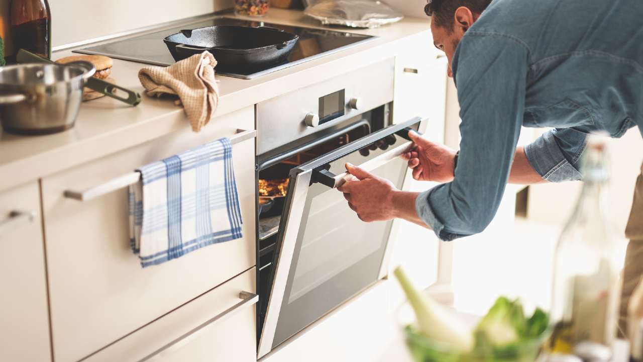 Strofinaccio in cucina