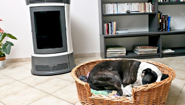 stufa a pellet in casa