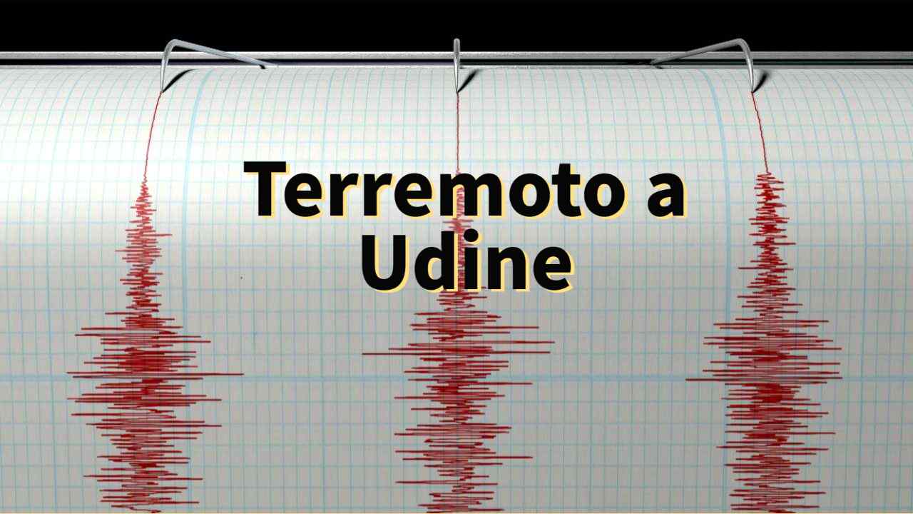 terremoto a Udine