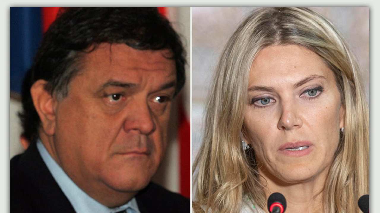 Antonio Panzeri e Eva Kaili