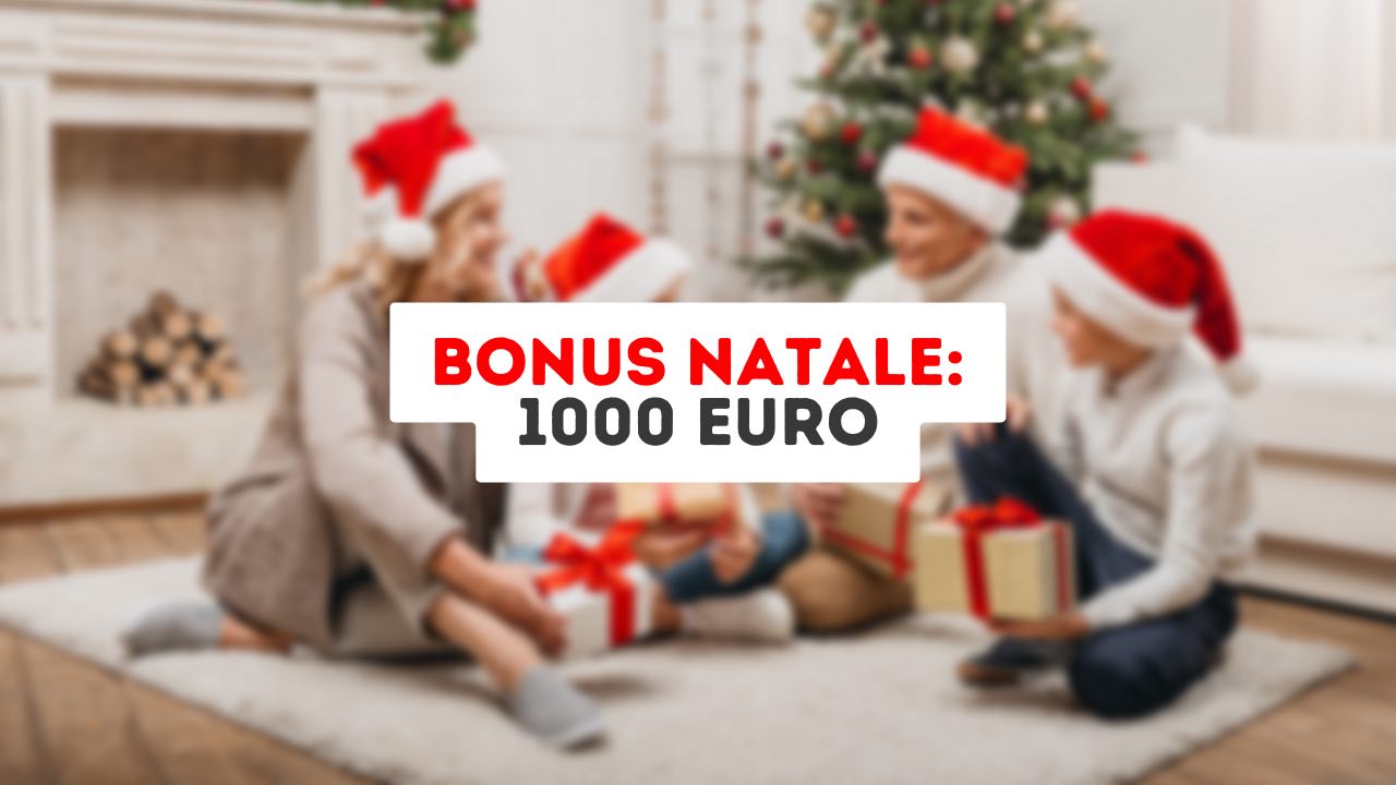Bonus natale 1000 euro