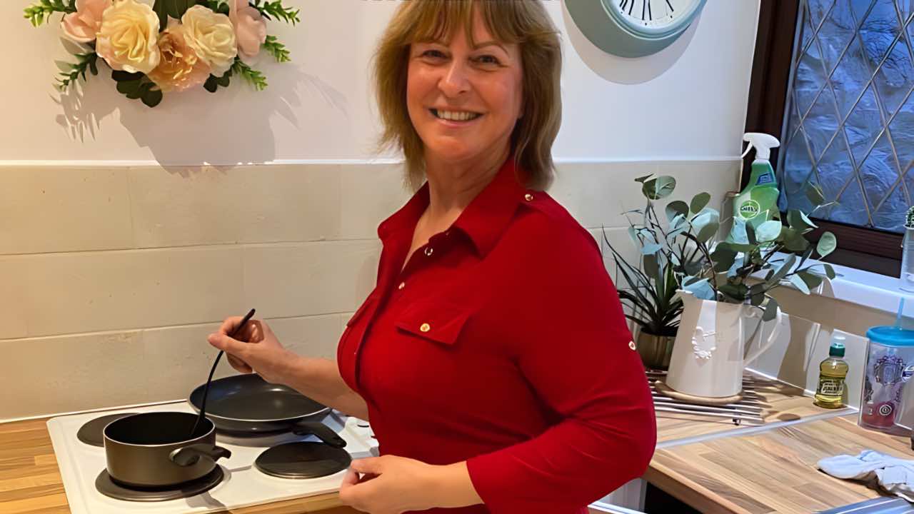 Caroline Duddridge ai fornelli