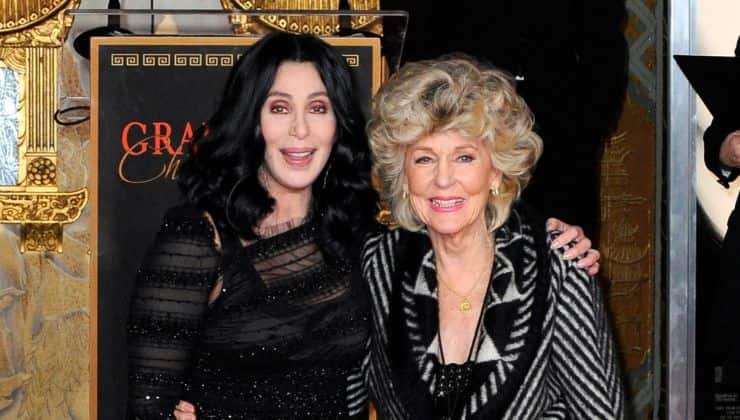 Cher e la madre Georgia Holt