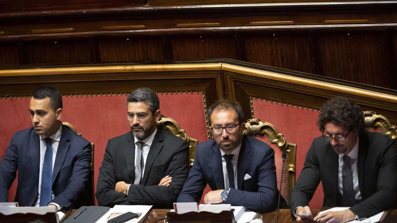 Di Maio Fraccaro Bonafede Toninelli