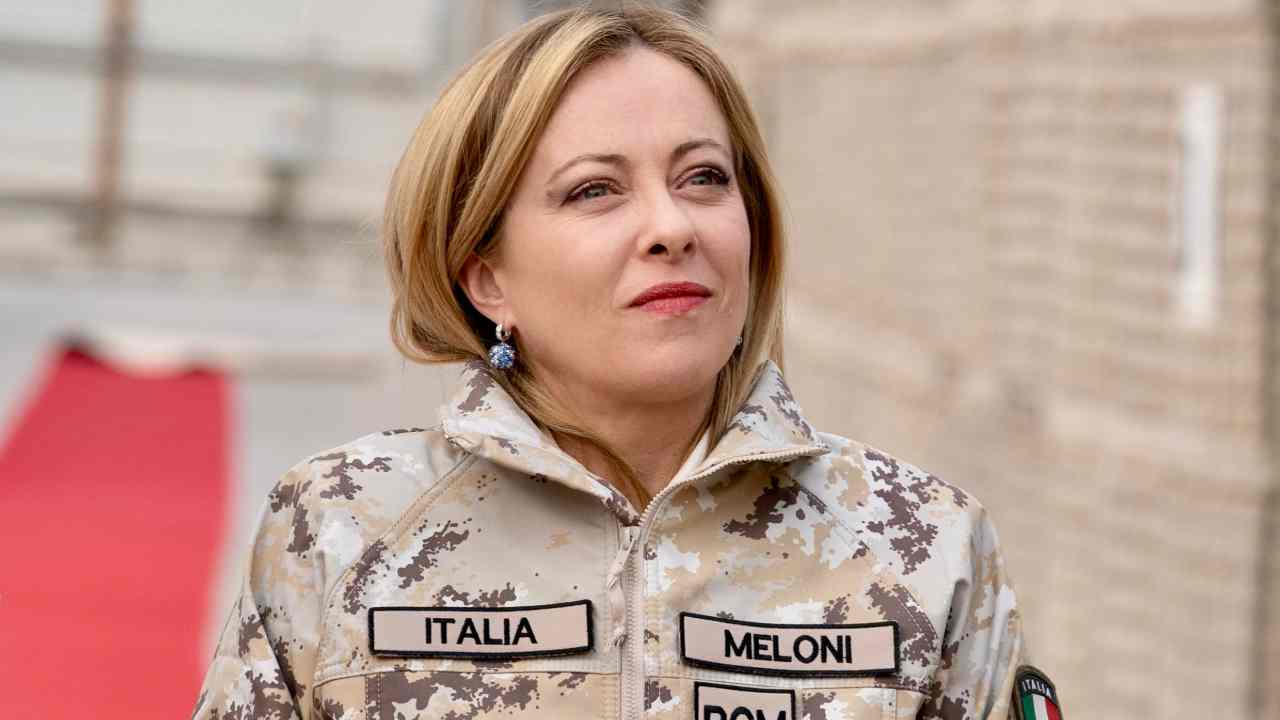 Giorgia Meloni a Baghdad
