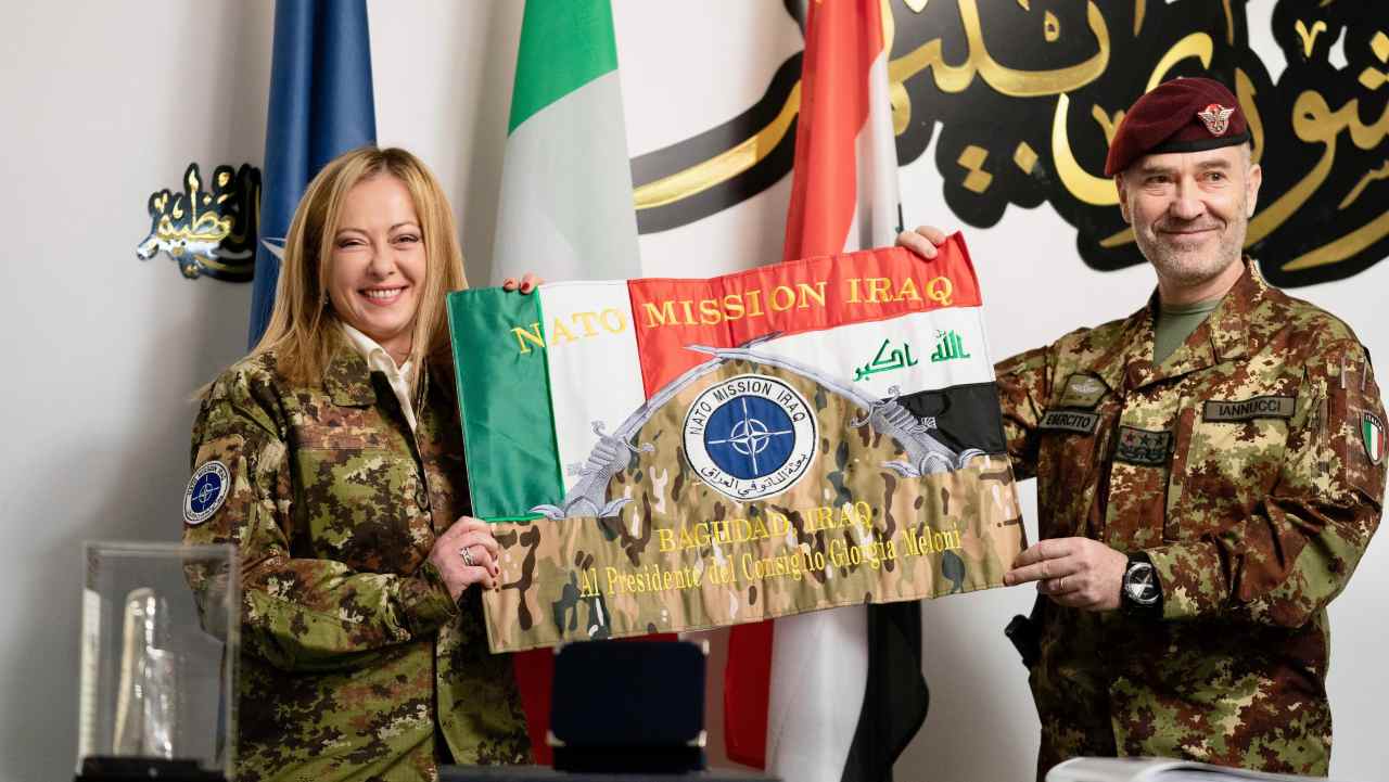 Giorgia Meloni in Iraq