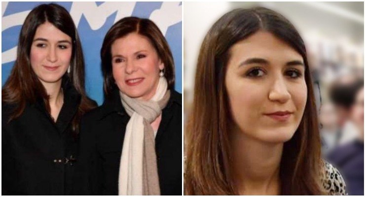 Giulia Manconi con la madre Bianca Berlinguer