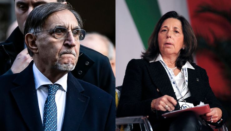 Ignazio La Russa e Isabella Rauti