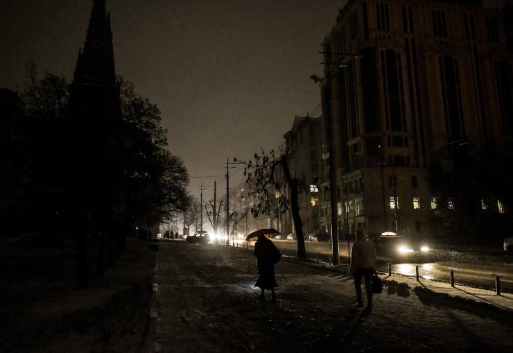 Mancanza luce Kiev