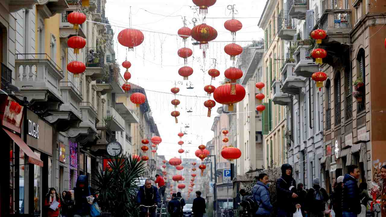 La comunitù cinese a Milano