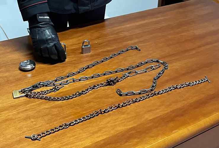 Le catene utilizzate