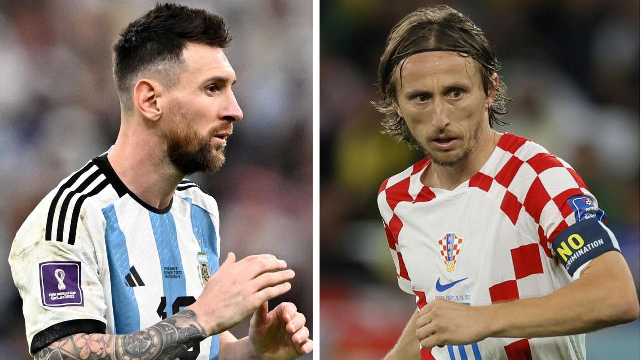 Leo Messi e Luka Modric