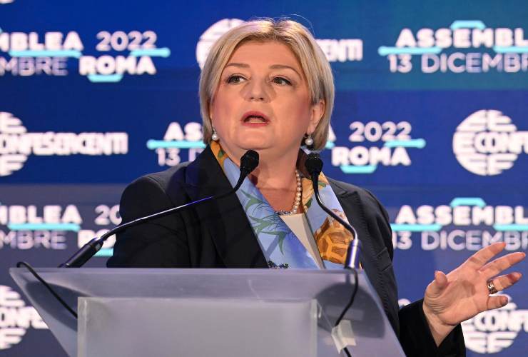 L'intervento del ministro del Lavoro,