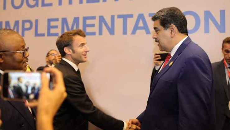 Maduro e Macron 