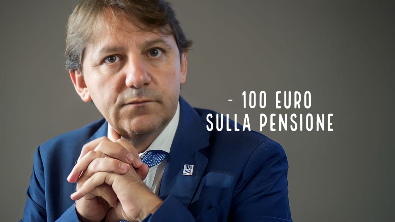 Meno 100 euro pensione