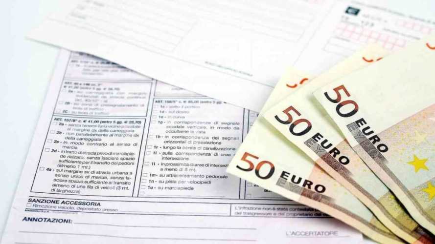 Multa da pagare