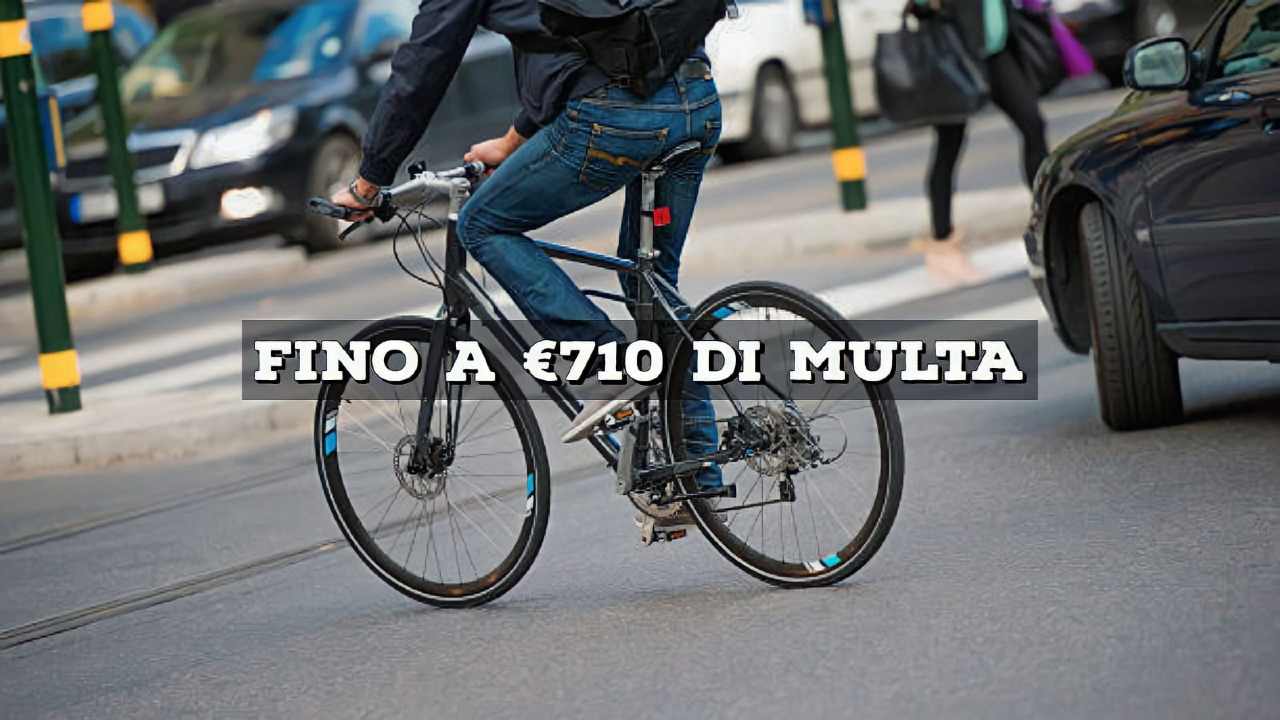 Multe per la bici