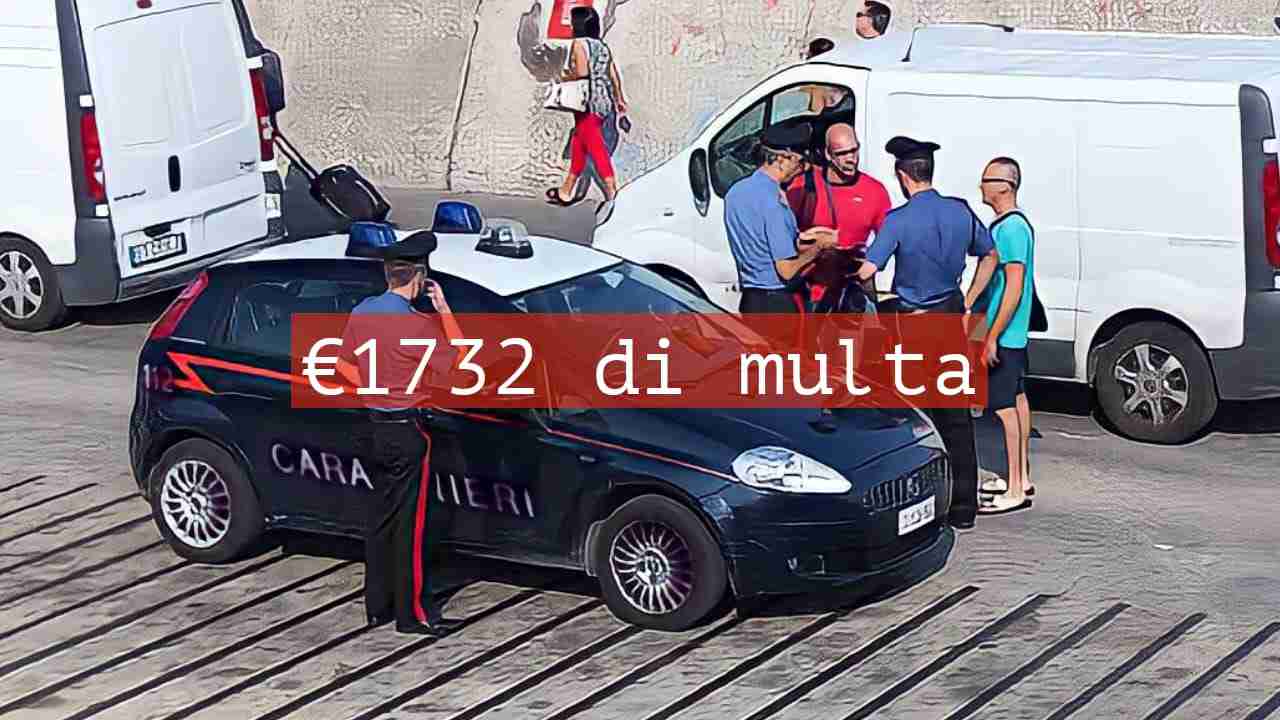 Multe posto di blocco